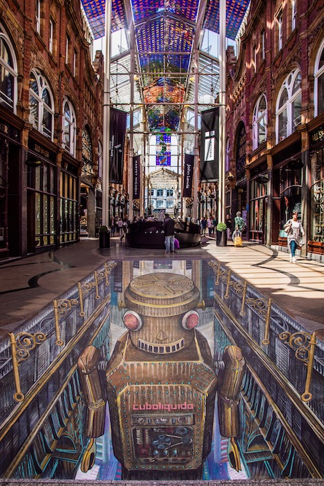 Interior of Victoria Quarter Arcade